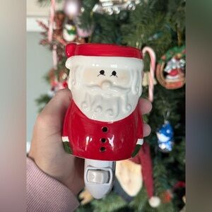 Santa Claus Ceramic Holiday Plug-In